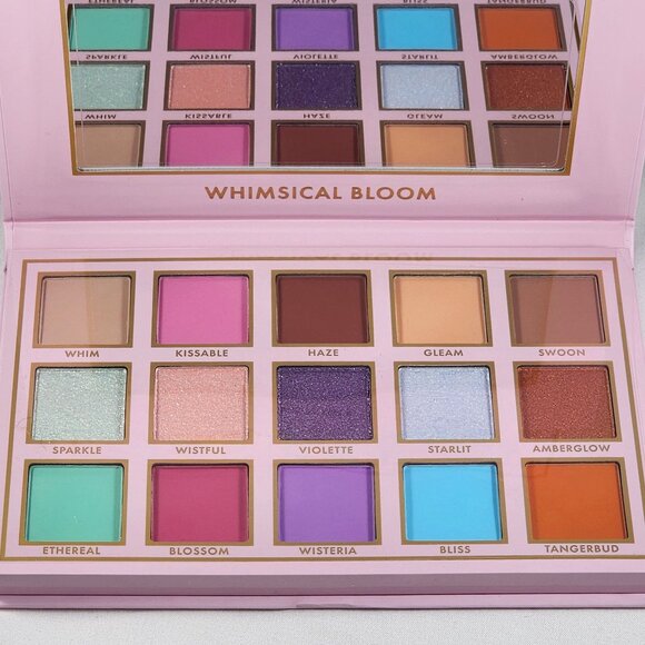 Ace Beaute Whimsical Bloom Eyeshadow Palette 15 Colors 24g  0.84oz New Full Size - Picture 3 of 4
